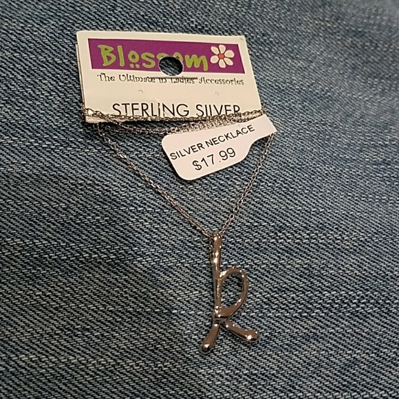 Script Initial Necklace - Picture 1 of 3